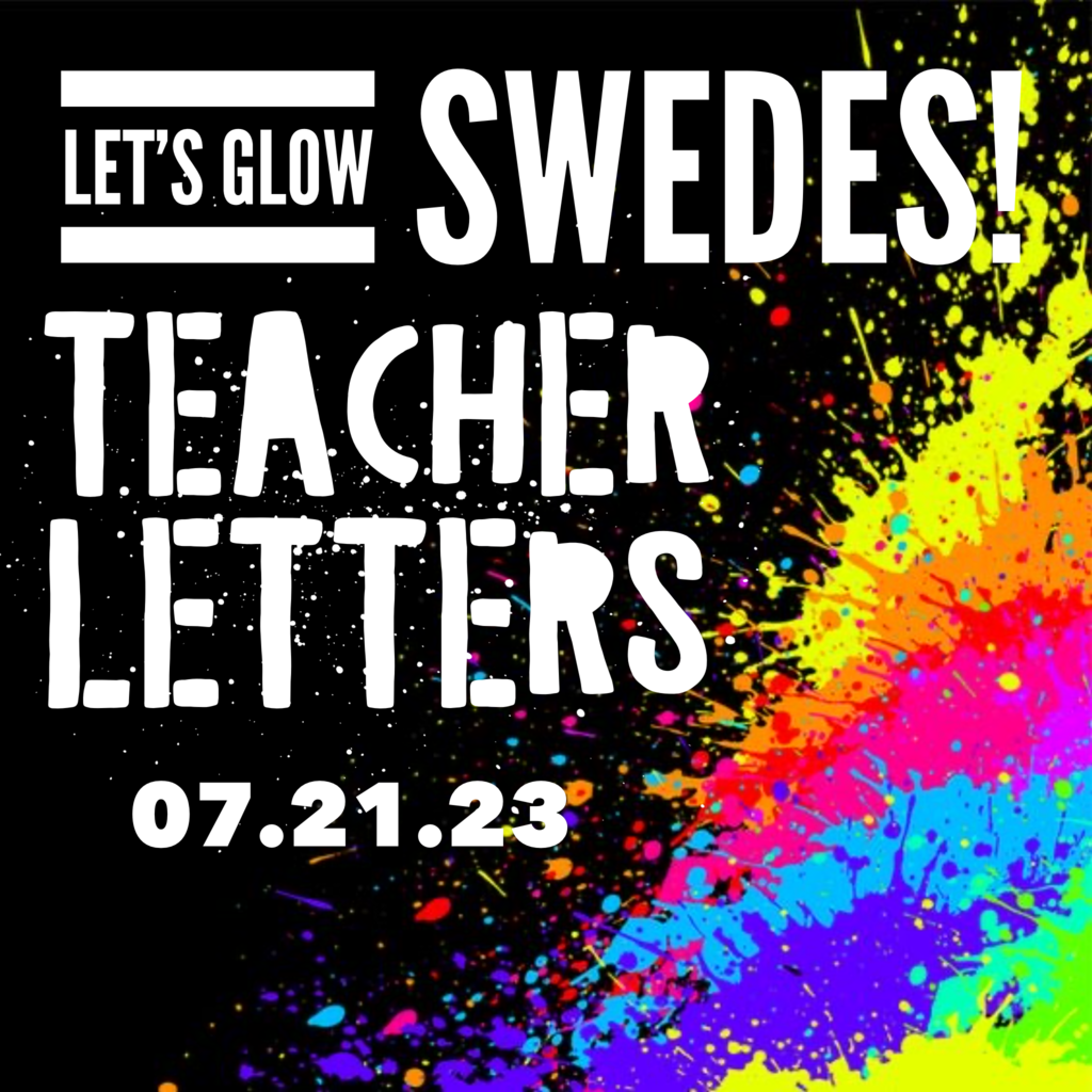 Teacher Letters (K-6th)